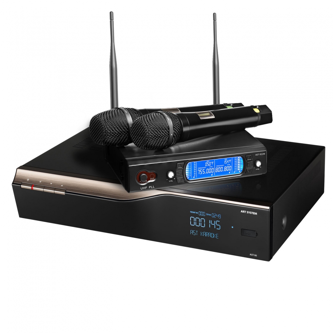 караоке-комплект AST-50 c микрофонами в Фрязино