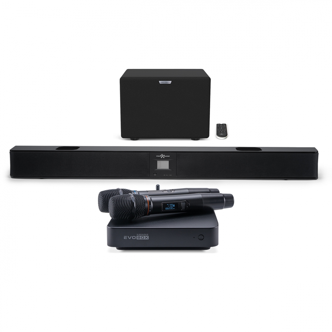 караоке-комплект EVOBOX Plus + EvoSound Bar (саундбар с караоке) в Фрязино