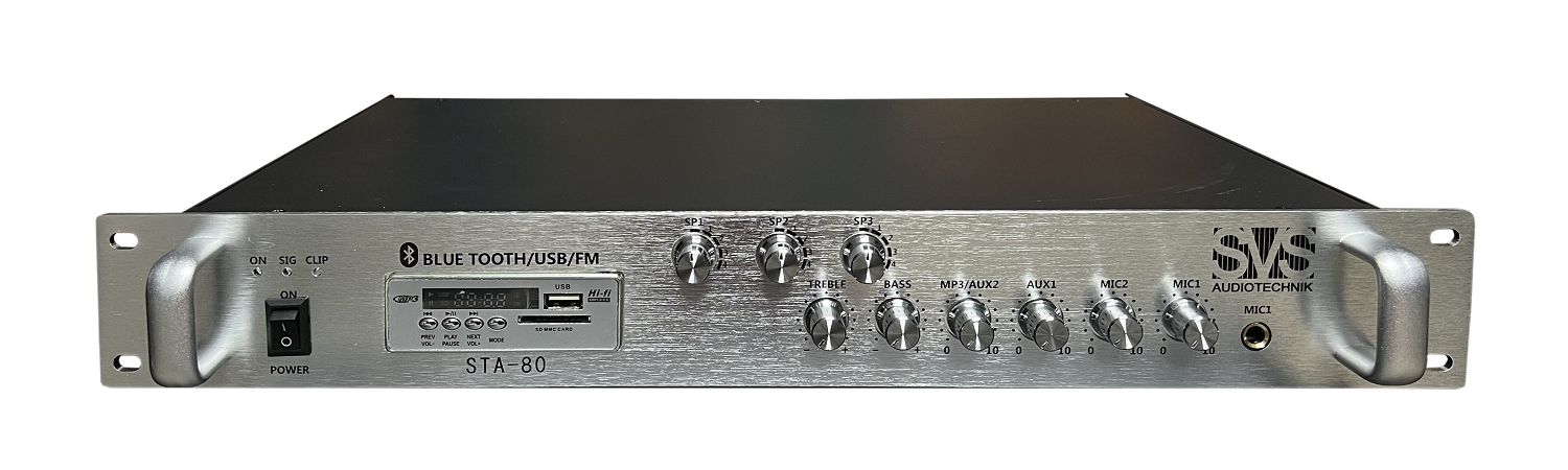 SVS Audiotechnik STA-80 Микшер-усилитель для систем Public Address в Фрязино
