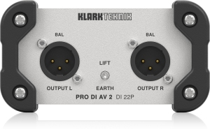 Klark Teknik DI 22P пассивный стерео директ-бокс в Фрязино