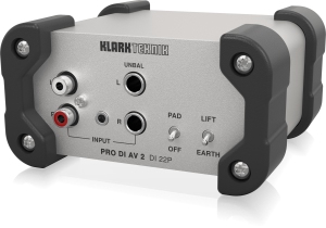 Klark Teknik DI 22P пассивный стерео директ-бокс в Фрязино